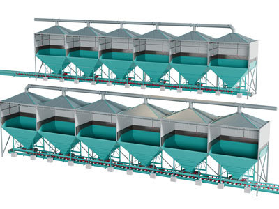 现代上料斗、上料机