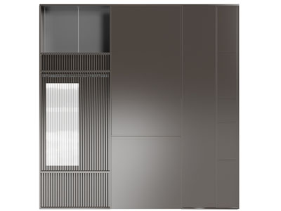 现代衣柜3d模型 现代衣柜
