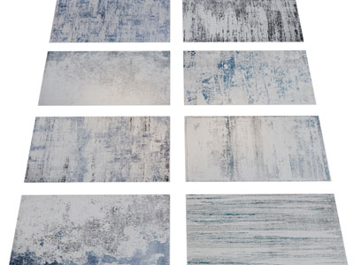 现代长方形地毯3d模型 现代长方形地毯