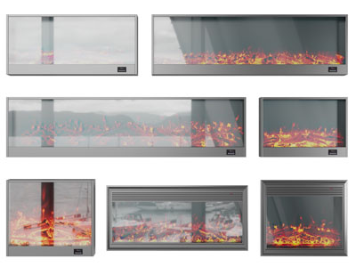 现代壁炉火炉