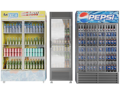 饮料自助售卖保鲜冰柜