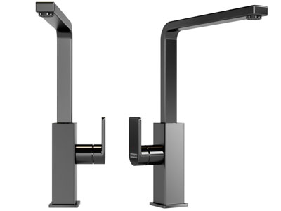 现代不锈钢水龙头3d模型 现代不锈钢水龙头