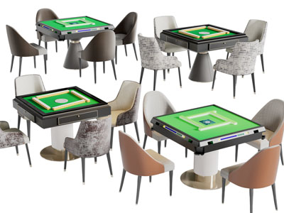 现代麻将桌、娱乐桌