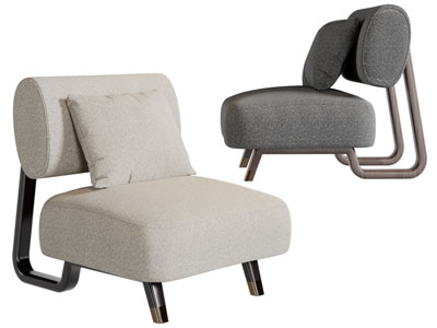 侘寂风休闲椅子