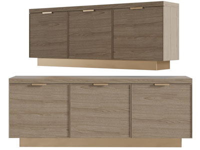 现代实木电视柜