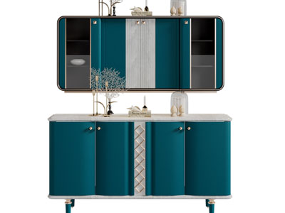 现代轻奢玄关柜、边柜