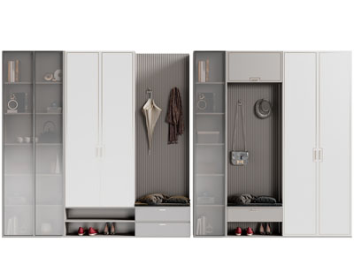 现代装饰鞋柜