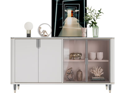 现代轻奢餐边柜