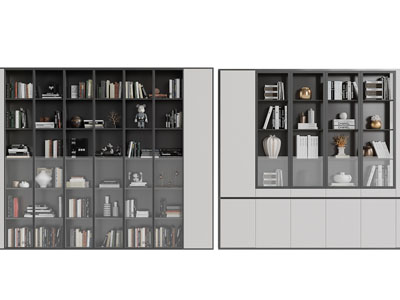 现代书柜