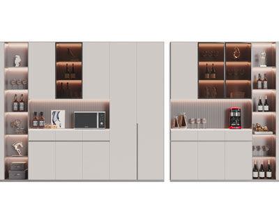 现代装饰酒柜