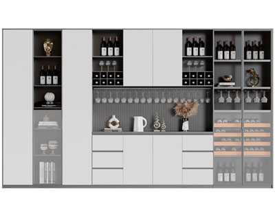 现代酒柜