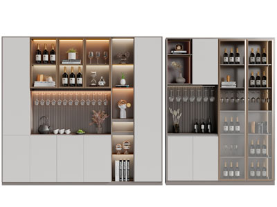 现代酒柜