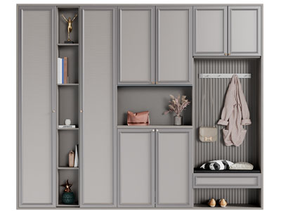 简欧玄关装饰鞋柜