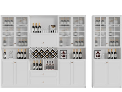 简欧酒柜
