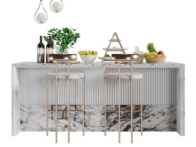 现代轻奢吧台吧椅