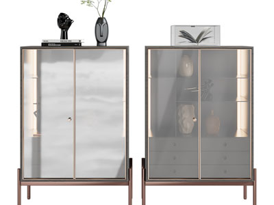 现代轻奢装饰柜