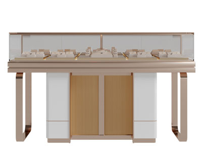 现代珠宝首饰展柜、柜台