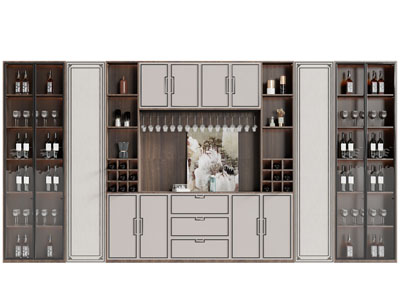 新中式酒柜