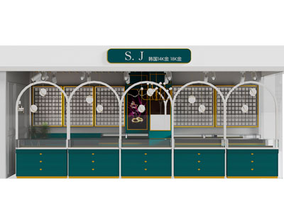 现代珠宝首饰店门头