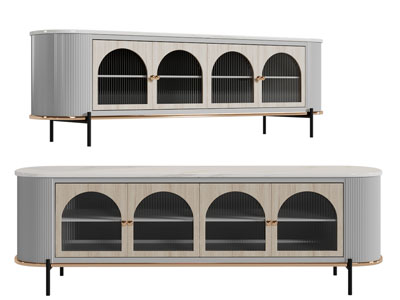 现代轻奢电视柜