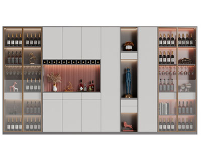 现代酒柜