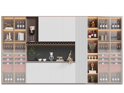 现代轻奢酒柜