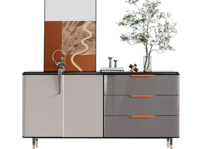 现代玄关柜、边柜