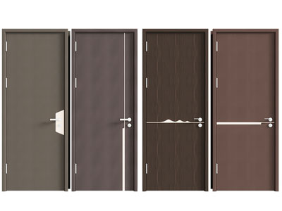 新中式实木平开门