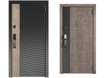 现代入户平开门