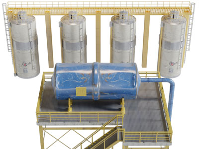 现代工业设备3d模型 现代工业设备