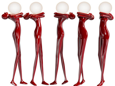 现代雕塑落地灯