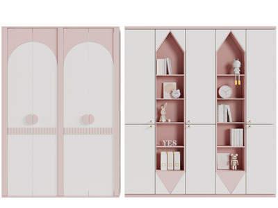 现代装饰柜、衣柜