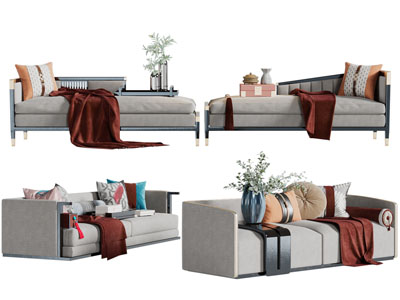 新中式美人榻、贵妃椅