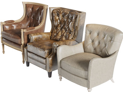 新古典单人沙发3d模型 新古典单人沙发