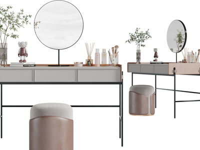 现代化妆、梳妆台
