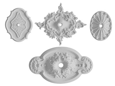 欧式雕花灯盘