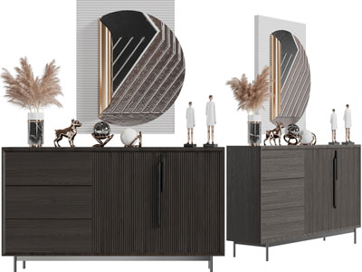 现代玄关柜、边柜