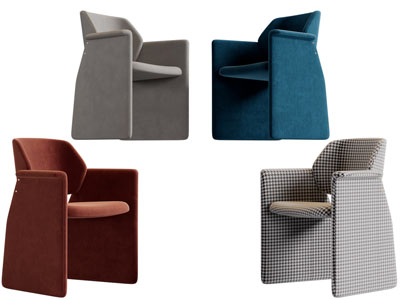 侘寂风休闲椅子