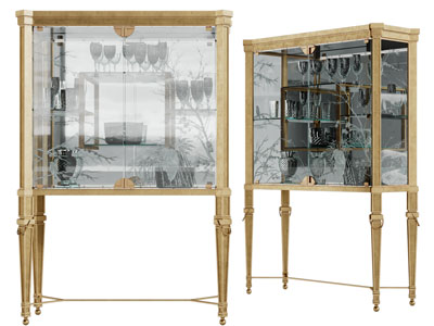新古典玻璃酒柜