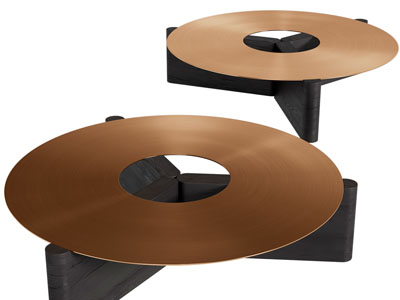 现代圆形茶几3d模型 现代圆形茶几