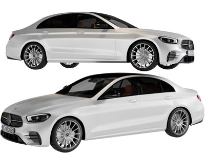 现代奔驰汽车3d模型 现代奔驰汽车