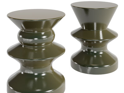 现代边几角几3d模型 现代边几角几