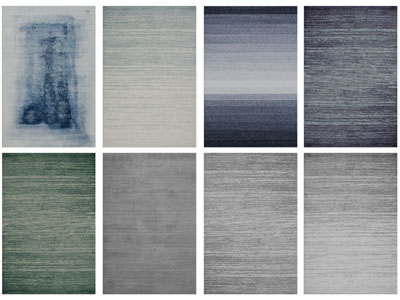 现代长方形地毯3d模型 现代长方形地毯