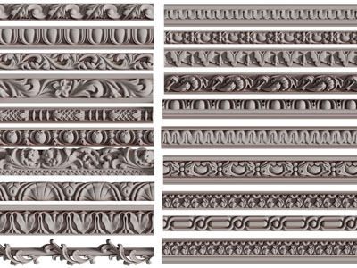欧式雕花角线