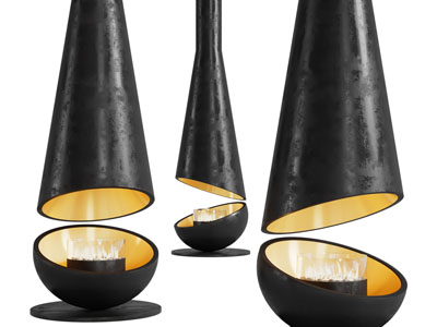 后现代壁炉火炉