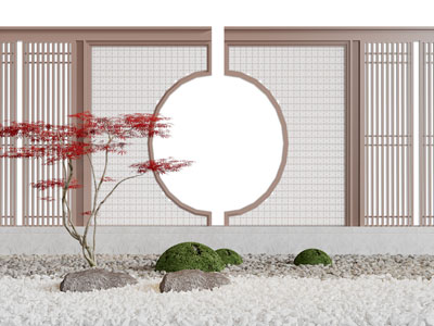 中式庭院景观园艺小品