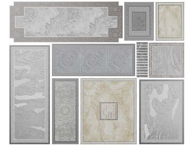 新中式地面拼花