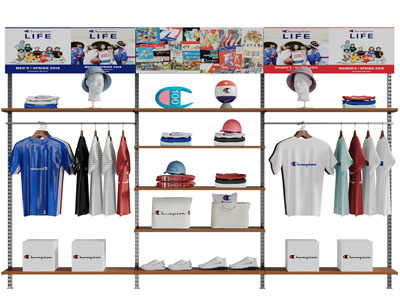 现代挂在衣架上的衣服展示架3d模型 现代挂在衣架上的衣服展示架