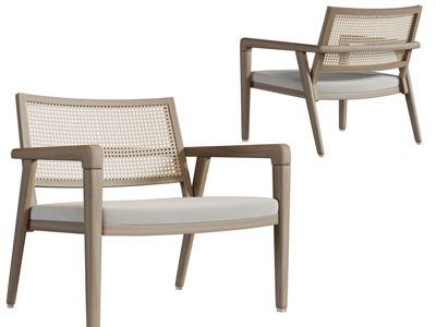 侘寂风休闲椅子