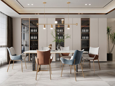 现代轻奢餐厅